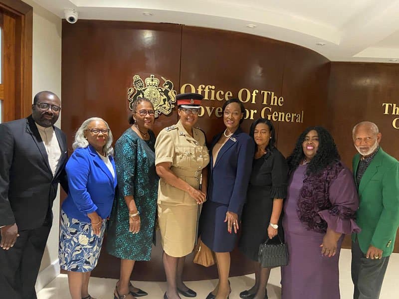 Members of Global Chaplaincy Center, Bahamas at the Office of the Governor General