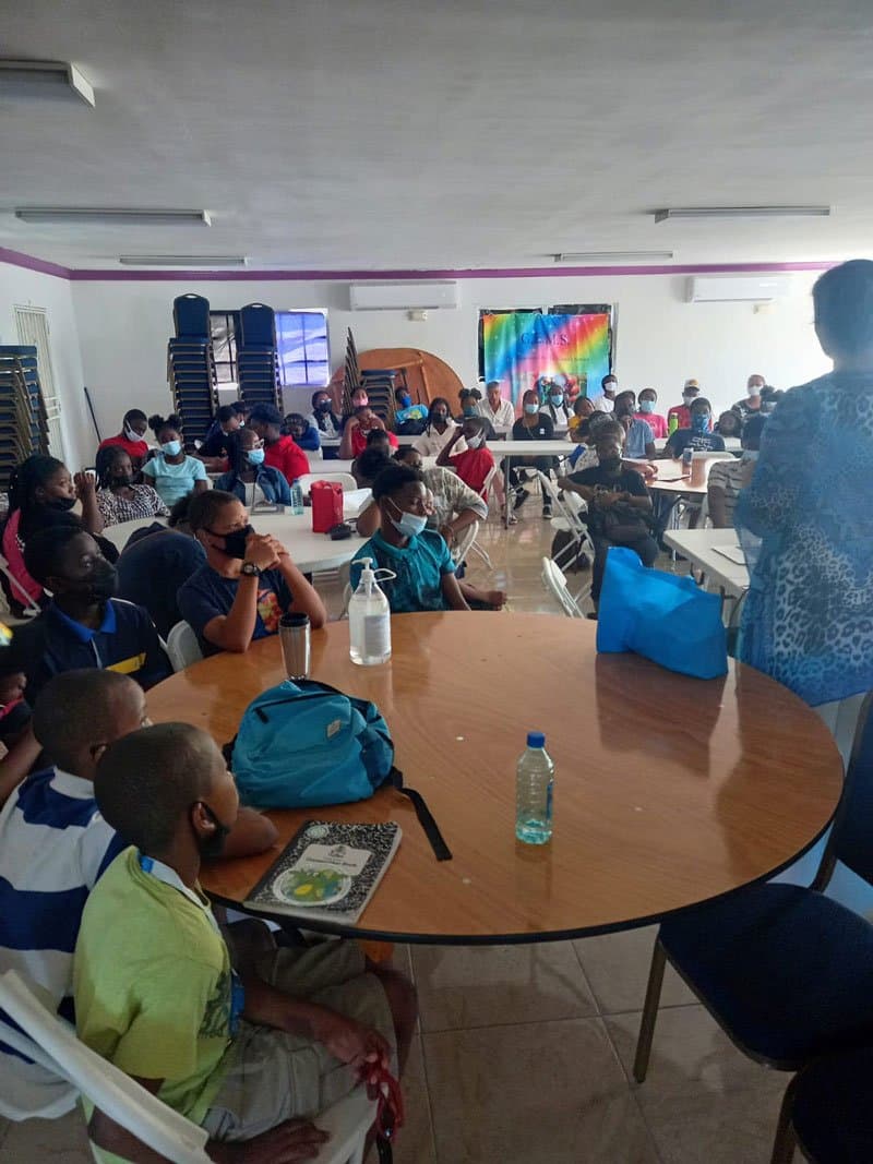 Participants at a Global Chaplaincy Center, Bahamas training session